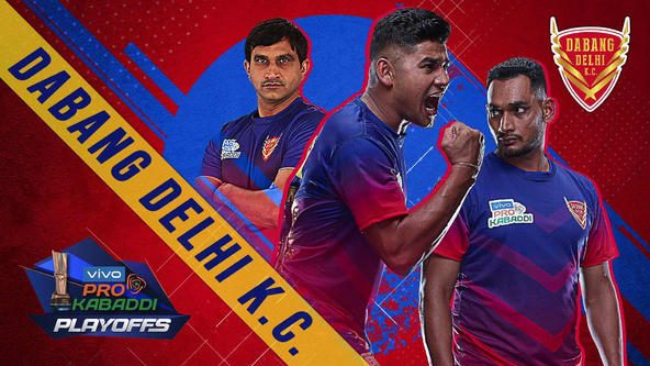 Image result for dabang delhi PLAYOFFS