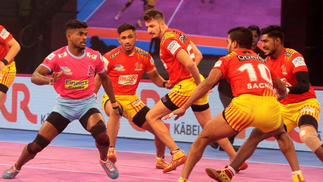 Match 116: Jaipur Pink Panthers vs Gujarat Fortunegiants Match 116: Jaipur Pink Panthers vs Gujarat Fortunegiants