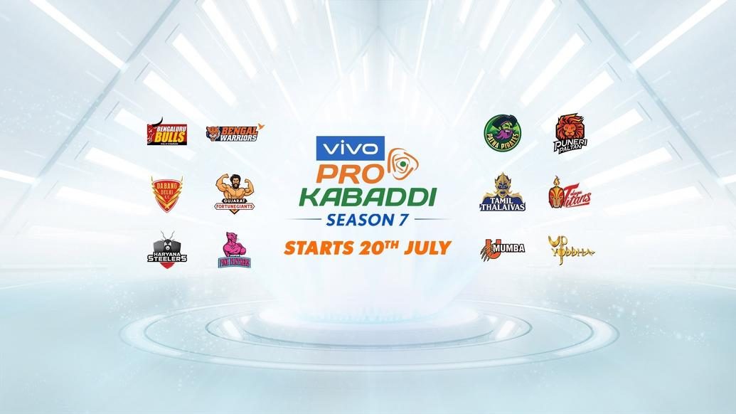Start date of VIVO Pro Kabaddi Season VII announced Start date of VIVO Pro Kabaddi Season VII announced