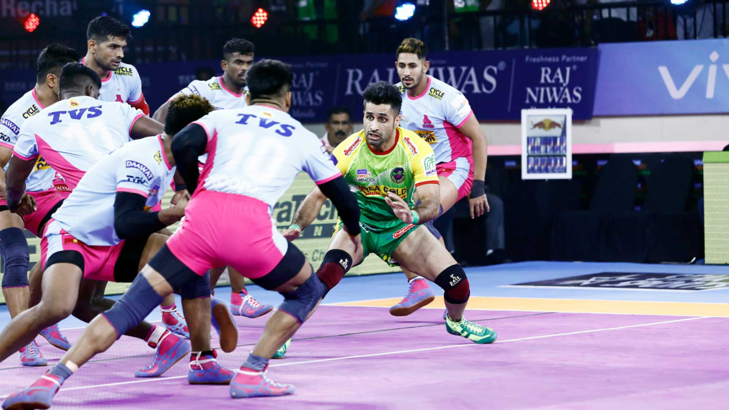 Match 23: Patna Pirates vs Jaipur Pink Panthers Match 23: Patna Pirates vs Jaipur Pink Panthers