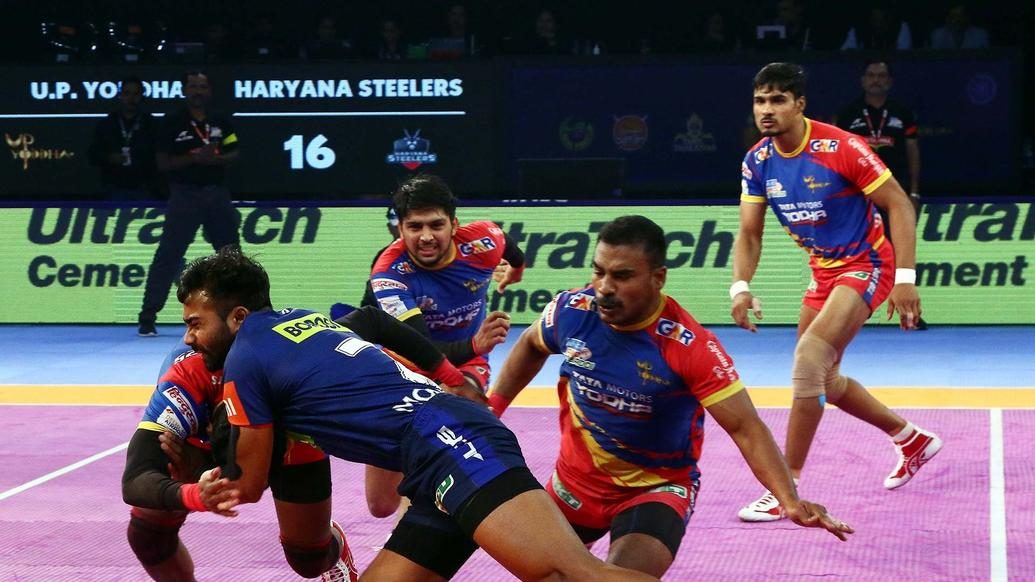 Match 98: U.P.Yoddha vs Haryana Steelers Match 98: U.P.Yoddha vs Haryana Steelers