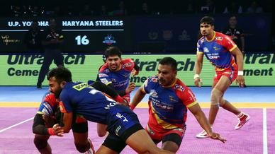 Match 98: U.P.Yoddha vs Haryana Steelers Match 98: U.P.Yoddha vs Haryana Steelers