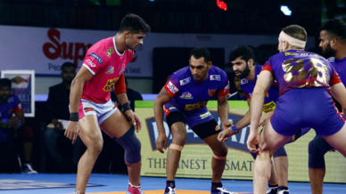 Match 27: Dabang Delhi KC vs Jaipur Pink Panthers Match 27: Dabang Delhi KC vs Jaipur Pink Panthers