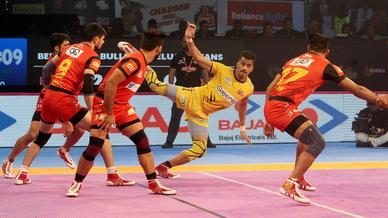 Match 117: Bengaluru Bulls vs Telugu Titans Match 117: Bengaluru Bulls vs Telugu Titans