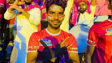 Panthers Pack show their support for Jaipur Pink Panthers Panthers Pack show their support for Jaipur Pink Panthers