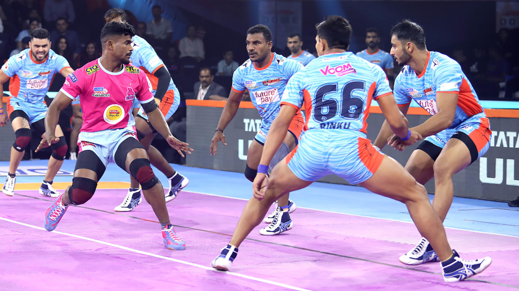 Match 13: Jaipur Pink Panthers vs Bengal Warriors Match 13: Jaipur Pink Panthers vs Bengal Warriors