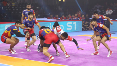 Match 40: U.P. Yoddha vs Haryana Steelers Match 40: U.P. Yoddha vs Haryana Steelers