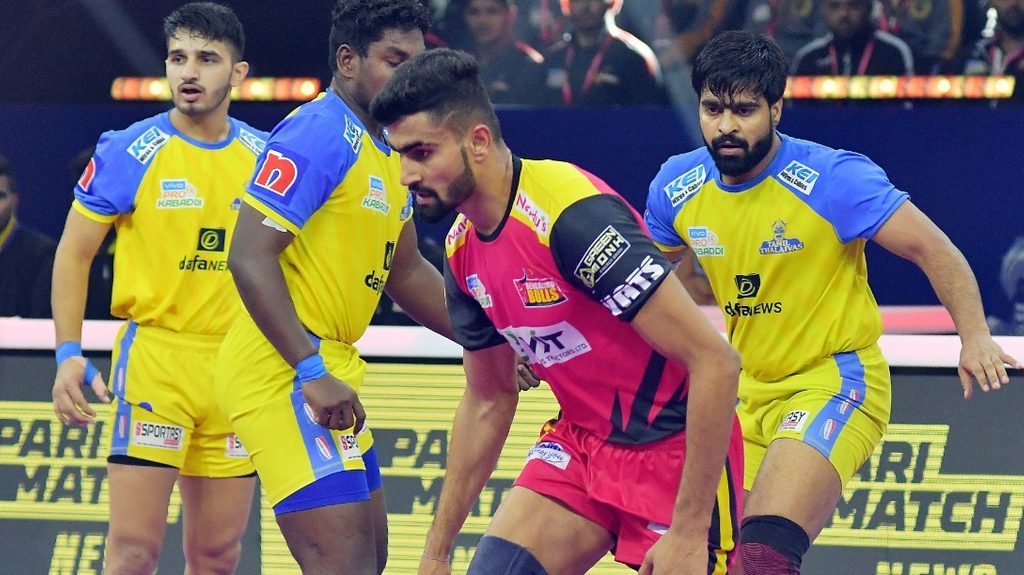 Match Highlights Tamil Thalaivas vs Bengaluru Bulls November 13