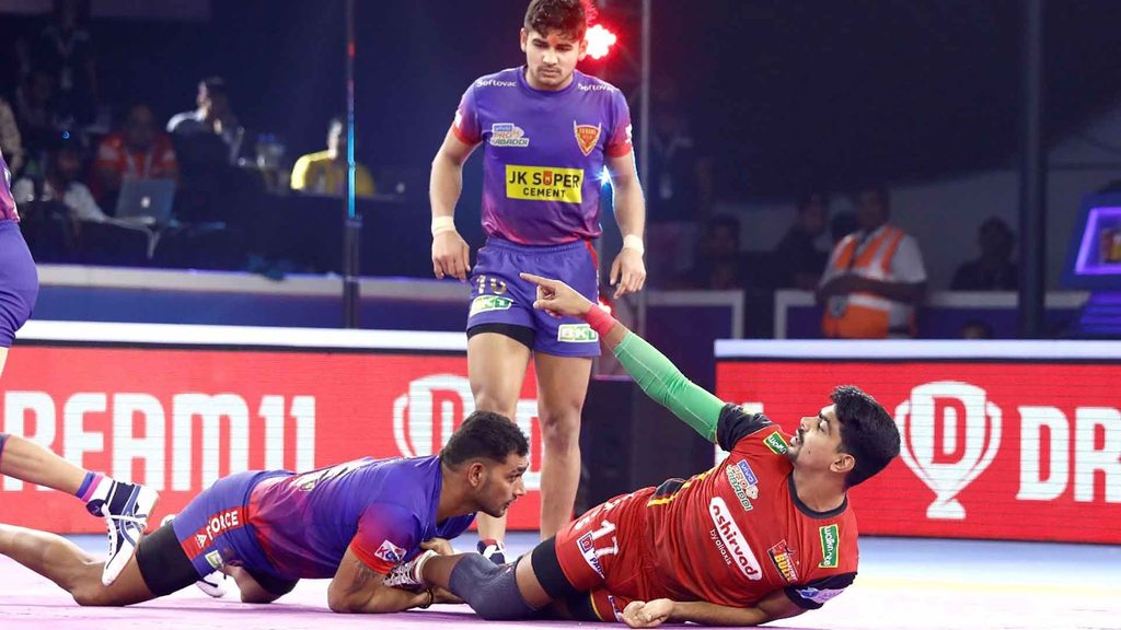 Pawan Sehrawat was the highest scoring raider in Semi-final 1 with 18 raid points.