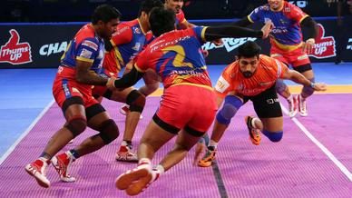 Match 124: U Mumba vs U.P. Yoddha Match 124: U Mumba vs U.P. Yoddha