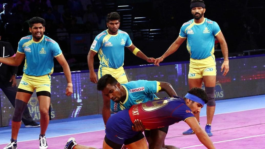 Match 99: Dabang Delhi K.C. vs Tamil Thalaivas Match 99: Dabang Delhi K.C. vs Tamil Thalaivas