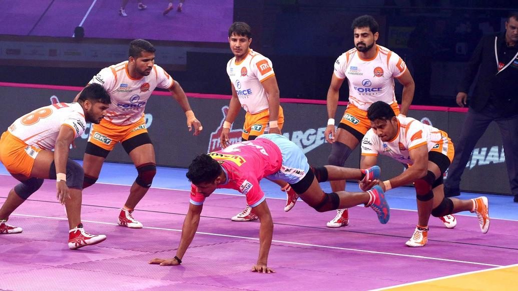 Match 111: Jaipur Pink Panthers vs Puneri Paltan Match 111: Jaipur Pink Panthers vs Puneri Paltan