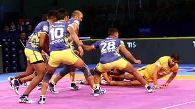 Match 6: Tamil Thalaivas vs Telugu Titans Match 6: Tamil Thalaivas vs Telugu Titans