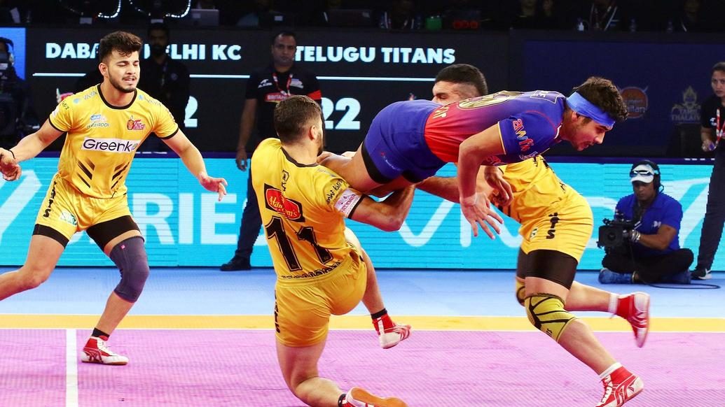 Match 95: Dabang Delhi K.C. vs Telugu Titans Match 95: Dabang Delhi K.C. vs Telugu Titans
