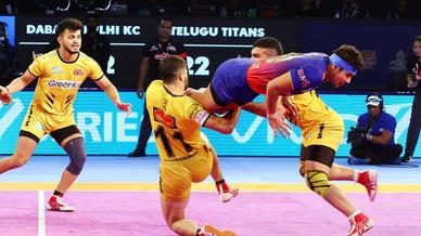 Match 95: Dabang Delhi K.C. vs Telugu Titans Match 95: Dabang Delhi K.C. vs Telugu Titans