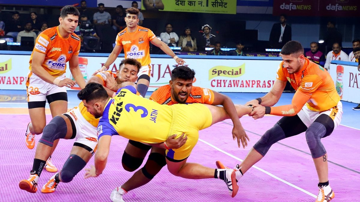 Puneri Paltan beat Tamil Thalaivas 56-29 in match 115 of Pro Kabaddi ...