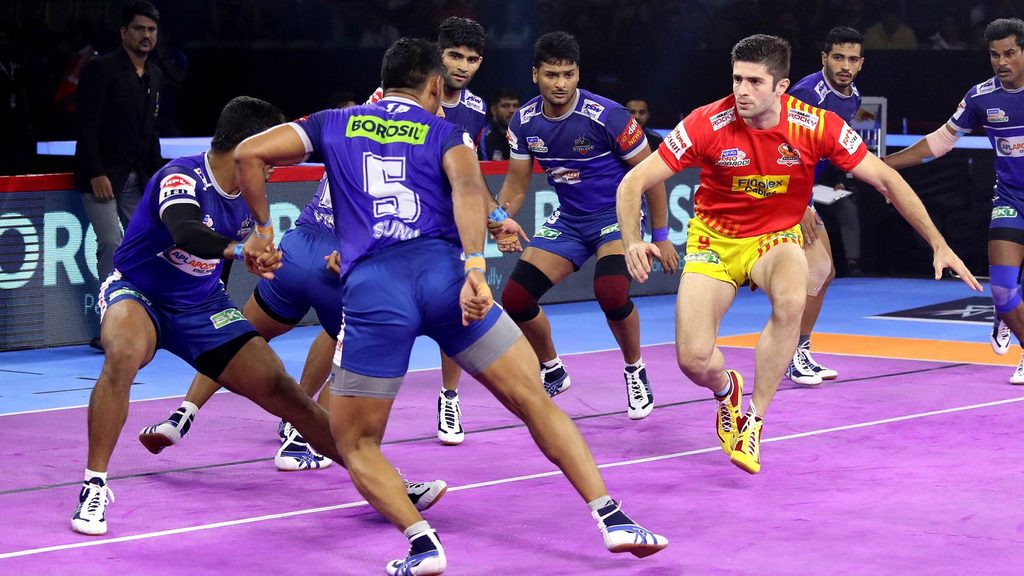Haryana Steelers produced a team effort to beat Gujarat Fortunegiants on Wednesday.