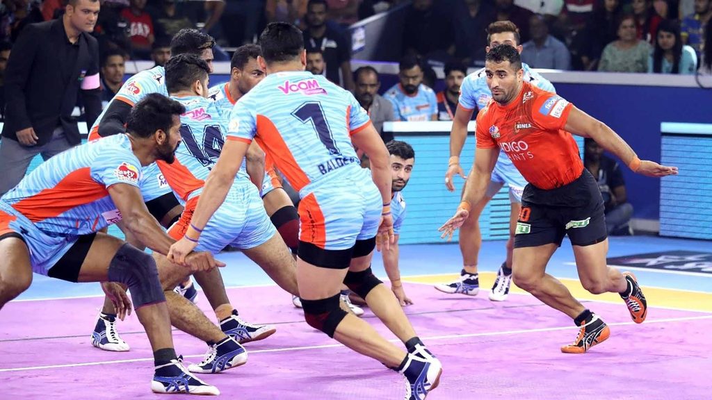 Sandeep Narwal enjoyed a tremendous campaign with U Mumba in Season 7.