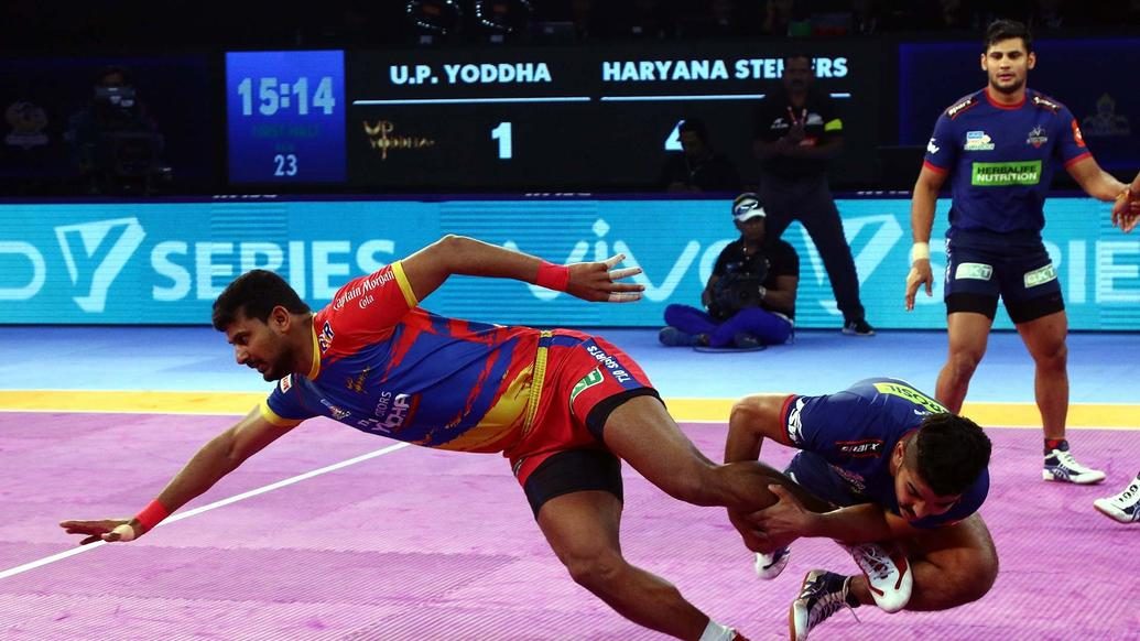 Match 98: U.P.Yoddha vs Haryana Steelers Match 98: U.P.Yoddha vs Haryana Steelers
