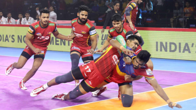 Match 39: U.P. Yoddha vs Bengaluru Bulls Match 39: U.P. Yoddha vs Bengaluru Bulls