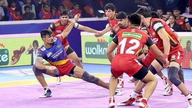 Eliminator 1: U.P. Yoddha vs Bengaluru Bulls Eliminator 1: U.P. Yoddha vs Bengaluru Bulls