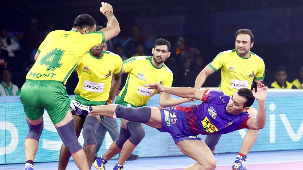 Dabang Delhi K.C. registered a thumping win against Tamil Thalaivas in Match 80 of vivo Pro Kabaddi Season 7.