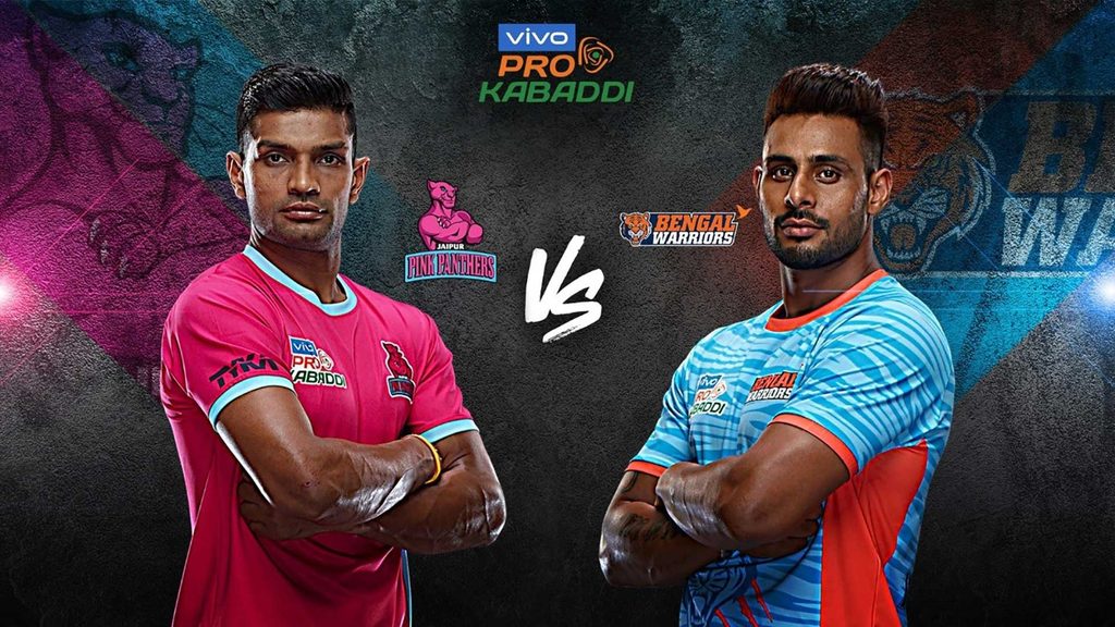 Jaipur Pink Panthers host Bengal Warriors in Match 103 of vivo Pro Kabaddi Season 7.