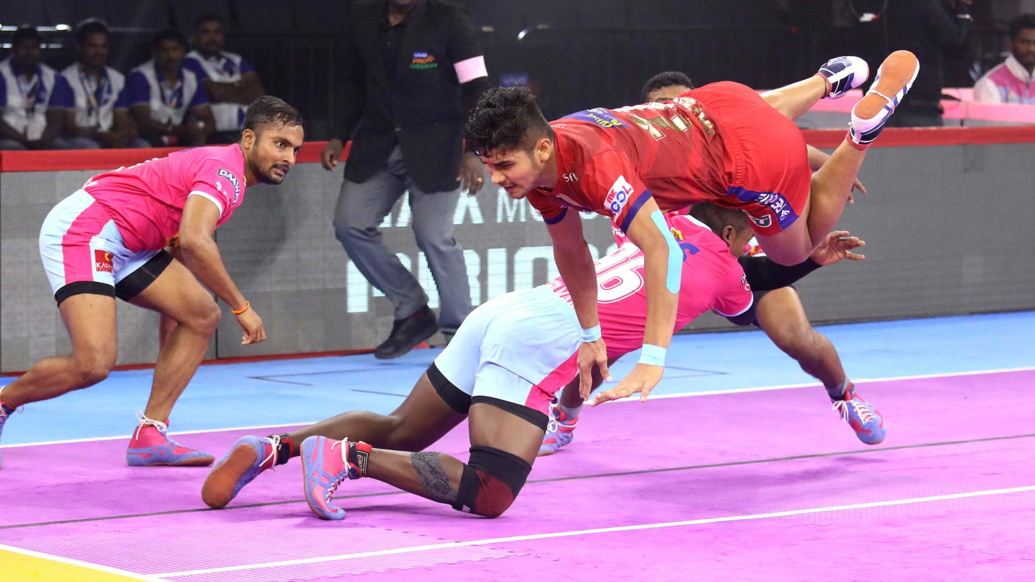 Match 73: Jaipur Pink Panthers vs Dabang Delhi K.C. Match 73: Jaipur Pink Panthers vs Dabang Delhi K.C.