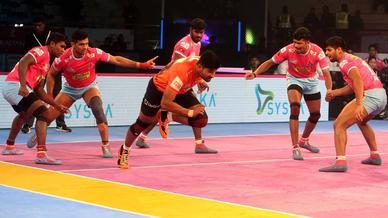 Match 114: Jaipur Pink Panthers vs U Mumba Match 114: Jaipur Pink Panthers vs U Mumba
