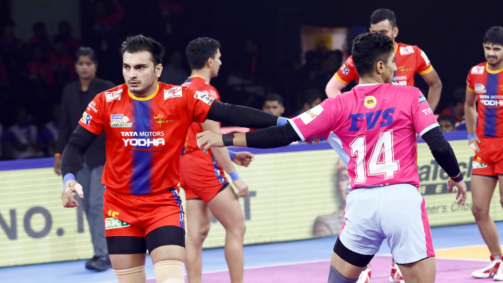 Match 50: U.P.Yoddha vs Jaipur Pink Panthers Match 50: U.P.Yoddha vs Jaipur Pink Panthers