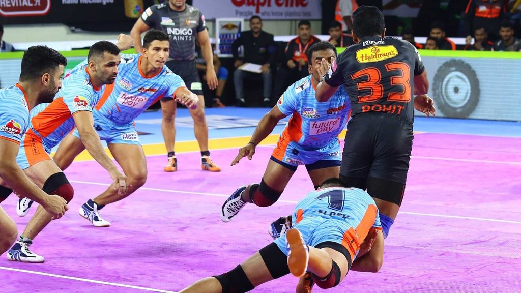 Bengal Warriors’ Baldev Singh registered a High 5 against U Mumba. 