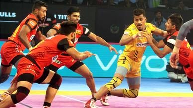 Match 117: Bengaluru Bulls vs Telugu Titans Match 117: Bengaluru Bulls vs Telugu Titans