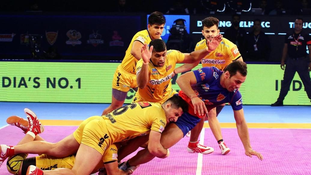 Match 95: Dabang Delhi K.C. vs Telugu Titans Match 95: Dabang Delhi K.C. vs Telugu Titans