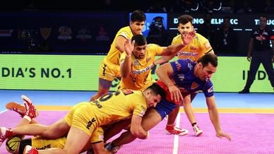 Match 95: Dabang Delhi K.C. vs Telugu Titans Match 95: Dabang Delhi K.C. vs Telugu Titans