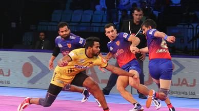 Match 95: Dabang Delhi K.C. vs Telugu Titans Match 95: Dabang Delhi K.C. vs Telugu Titans