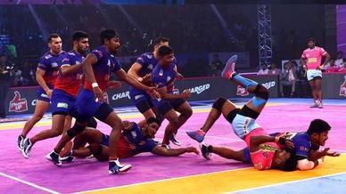 Match 121: Jaipur Pink Panthers vs Dabang Delhi K.C. Match 121: Jaipur Pink Panthers vs Dabang Delhi K.C.