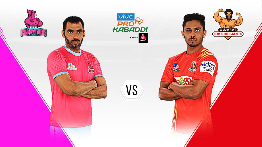 Gujarat Fortunegiants visit Jaipur Pink Panthers coming off a hat-trick of wins Gujarat Fortunegiants visit Jaipur Pink Panthers coming off a hat-trick of wins