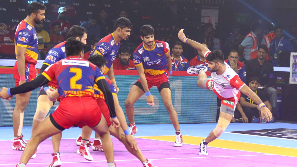 Match 40: U.P. Yoddha vs Haryana Steelers Match 40: U.P. Yoddha vs Haryana Steelers