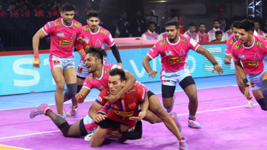 Match 73: Jaipur Pink Panthers vs Dabang Delhi K.C. Match 73: Jaipur Pink Panthers vs Dabang Delhi K.C.