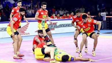 Match 123: Gujarat Fortunegiants vs Patna Pirates Match 123: Gujarat Fortunegiants vs Patna Pirates