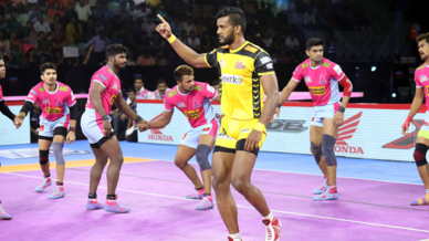 Match 57: Jaipur Pink Panthers vs Telugu Titans Match 57: Jaipur Pink Panthers vs Telugu Titans
