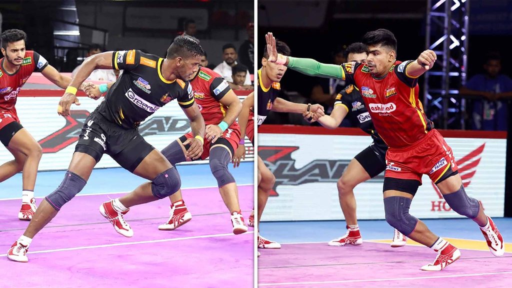 Siddharth Desai and Pawan Sehrawat put on a show in Bengaluru, finishing with 22 raid points each.