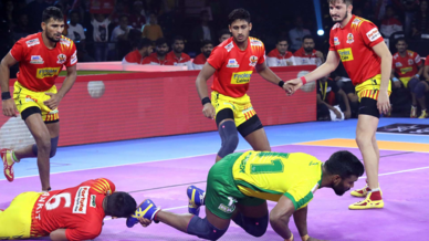 Match 34: Gujarat Fortunegiants vs Tamil Thalaivas Match 34: Gujarat Fortunegiants vs Tamil Thalaivas