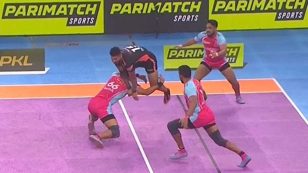 Top Defenders of Jaipur Leg Sagar, Sahul Kumar & Rahul Sethpal PKL