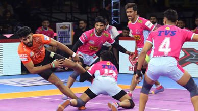 Match 68: U Mumba vs Jaipur Pink Panthers Match 68: U Mumba vs Jaipur Pink Panthers
