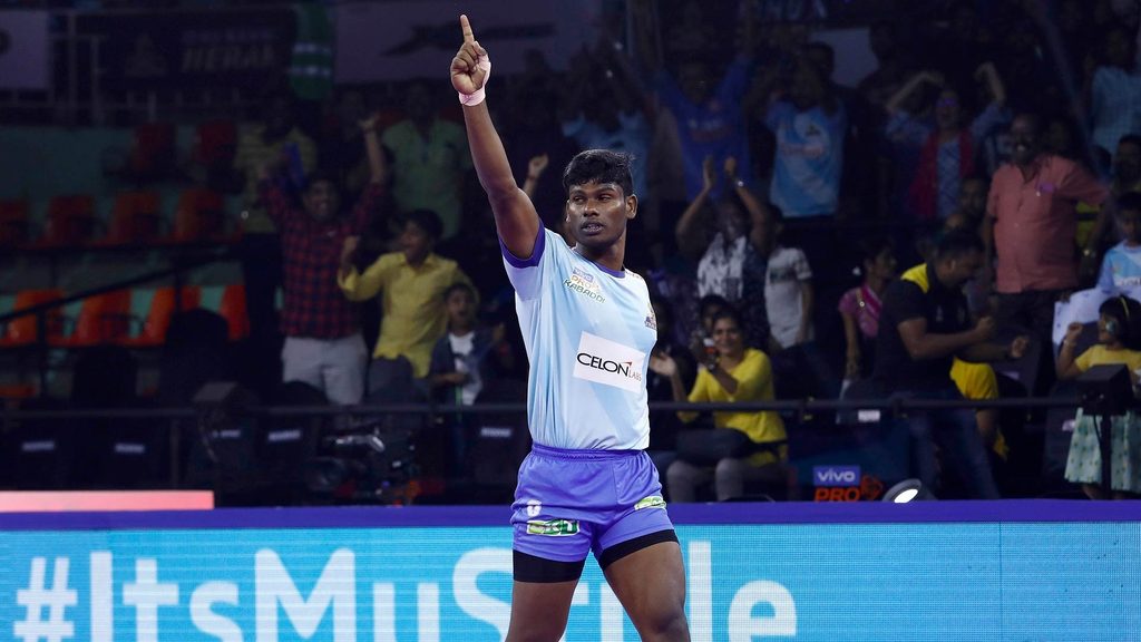 Match 48: Raider of the Match - V Ajith Kumar