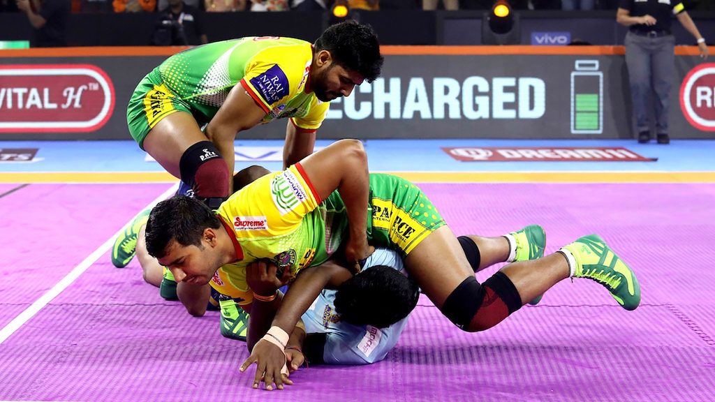 Jaideep scored a High 5 for Patna Pirates against Tamil Thalaivas