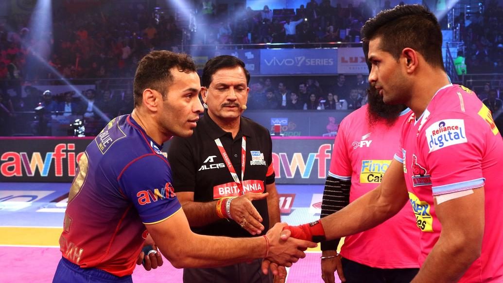 Match 121: Jaipur Pink Panthers vs Dabang Delhi K.C. Match 121: Jaipur Pink Panthers vs Dabang Delhi K.C.