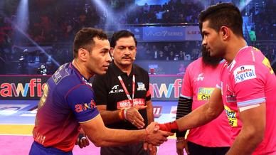 Match 121: Jaipur Pink Panthers vs Dabang Delhi K.C. Match 121: Jaipur Pink Panthers vs Dabang Delhi K.C.