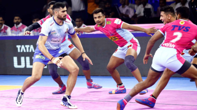 Match 127: Tamil Thalaivas vs Jaipur Pink Panthers Match 127: Tamil Thalaivas vs Jaipur Pink Panthers